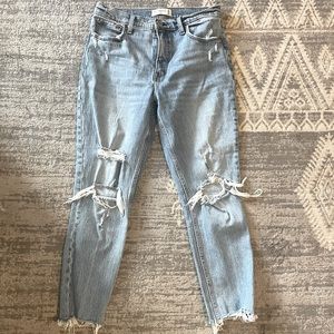 The Skinny High Rise Abercrombie Jeans